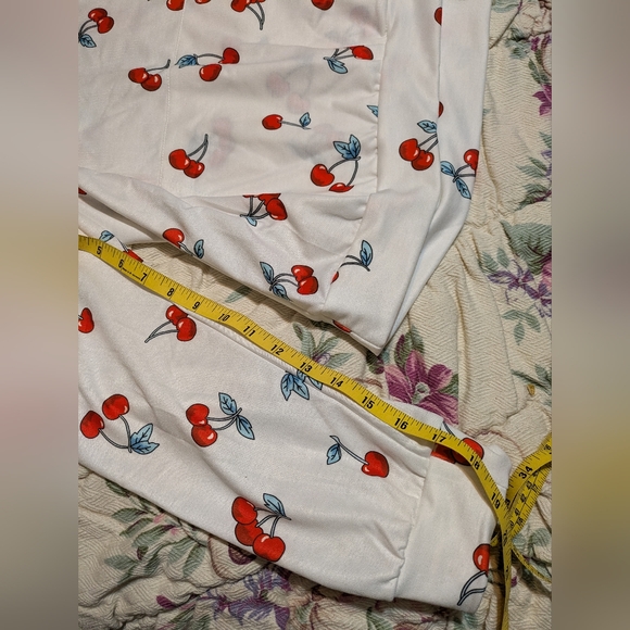 NWOT Cherry-print Hoodie - Picture 8 of 9